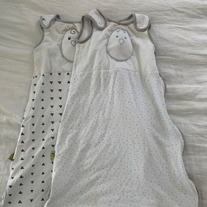 Nested bean sleep sacks (set of 2)